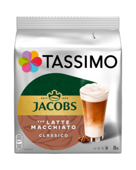 Tassimo Jacobs Typ Latte Macchiato Classico, 8 Portionen, 264g